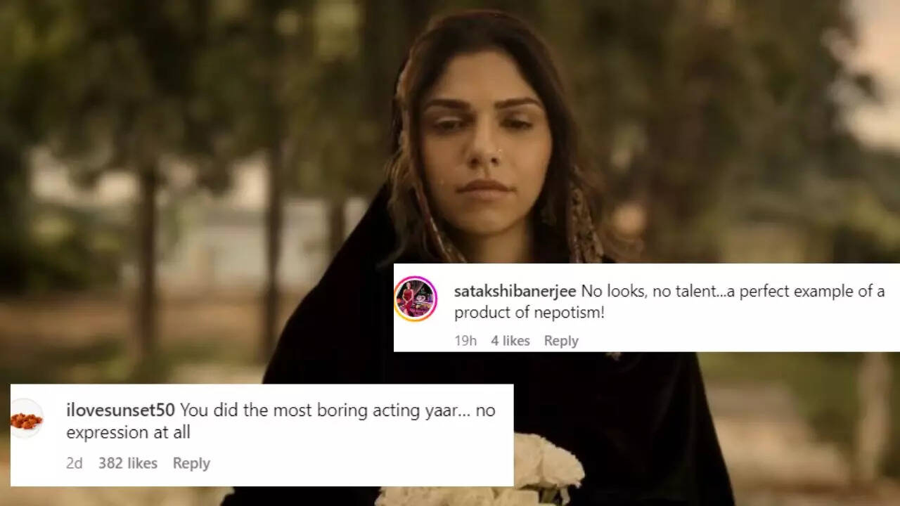 Sharmin Segal Trolled for Heeramandi