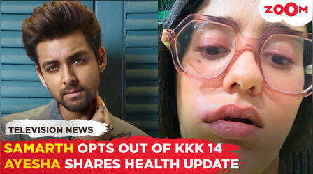 Khatron Ke Khiladi 14 से समर्थ जुरेल नै पीछे खींचे पैर, आयशा सिंह की बिगड़ी तबीयत