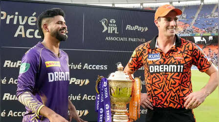 IPL 2024 Final: कोलकाता नाइट राइडर्स और सनराइजर्स हैदराबाद के बीच होगी खिताबी भिड़ंत, जानिए कब, कहां खेला जाएगा फाइनल मुकाबला