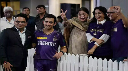 KKR के मेंटोर गौतम गंभीर की जय शाह से हुई मुलाकात, टीम इंडिया के हेड कोच की रेस में हैं सबसे आगे
