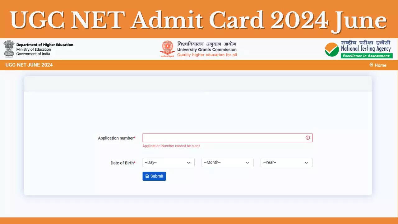 UGC NET Admit Card 2024 June