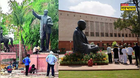 क्या है संसद के भीतर मूर्तियों की शिफ्टिंग का विवाद? जिसके चलते मोदी सरकार पर भड़की कांग्रेस; जानें सारा माजरा