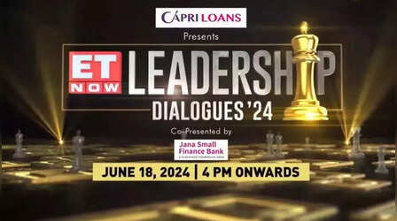 ET NOW Leadership Dialogues 2024: इंडस्ट्री, पॉलिसी चैंपियन और इकोनॉमिक एक्सपर्ट्स रखेंगे अपने विचार, जानिए डेट और टाइम