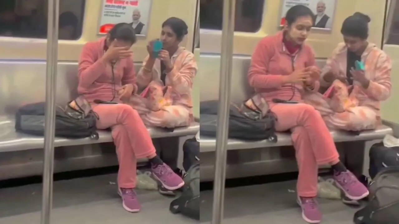 delhi metro makeup video