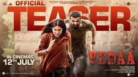 Vedaa Official Teaser Out Now: जॉन अब्राहम-शरवरी के धांसू एक्शन सीन्स ने बनाया फैन्स का दिन, देखें वीडियो