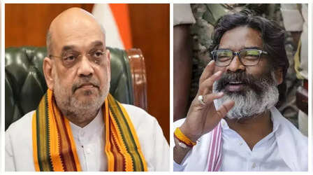 झारखंड के सीएम 'भूमि जिहाद', 'लव जिहाद' के पीछे: अमित शाह का हेमंत सोरेन पर बड़ा आरोप
