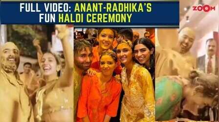 Anant Ambani-Radhika Merchant की हल्दी सेरमनी का वीडियो आया सामने, रणवीर सिंह-हार्दिक पंड्या ने जमाया रंग
