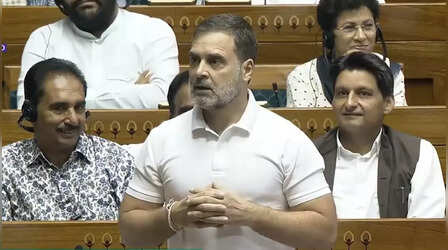 'देश में डर का माहौल है, केंद्रीय मंत्री और भाजपा नेता भी डरे हुए हैं', लोकसभा में गरजे राहुल गांधी; जानें क्या-क्या कहा