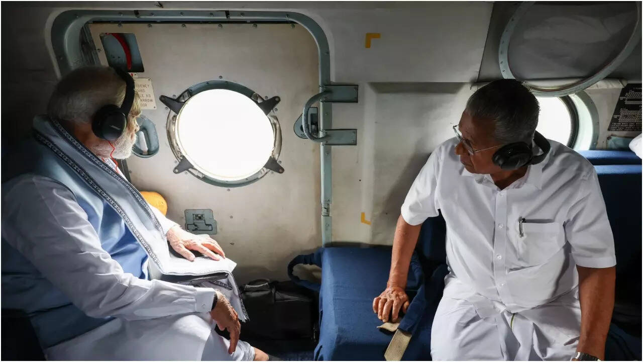 PM Narendra Modi undertook aerial survey in Wayanad Manish Sisodia
