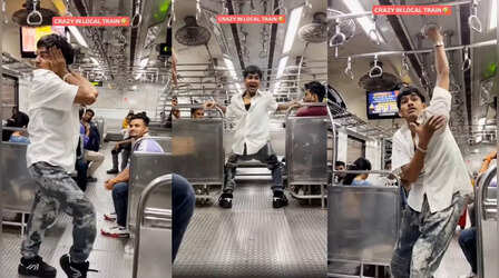 आदमी है या रोबोट! मुंबई लोकल ट्रेन में किया इतना खतरनाक डांस, परफॉर्मेंस देख खुली रह जाएंगी आंखें