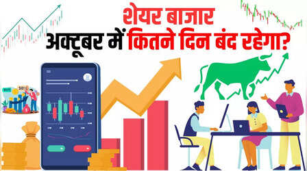 Stock Market Holiday in October: अक्टूबर 2024 में शेयर बाजार की छुट्टियां, BSE-NSE अगले महीने कितने दिन बंद रहेंगे?