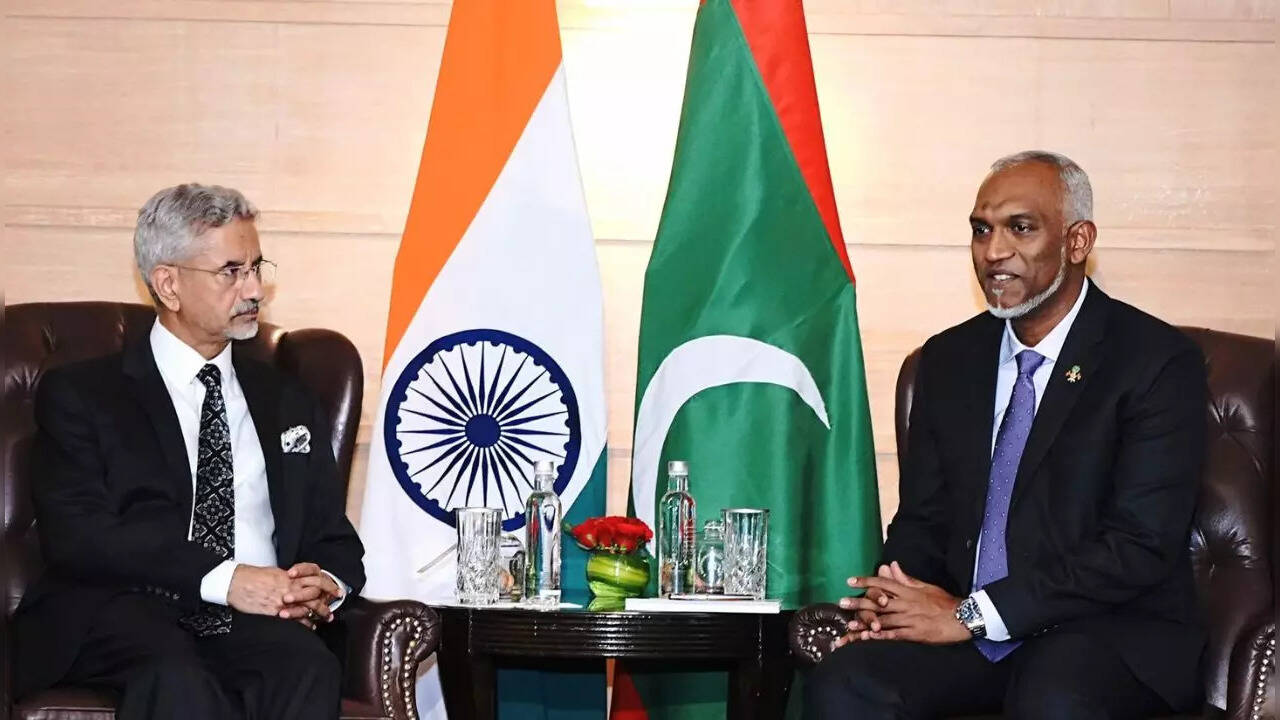 S Jaishankar Meet Maldives President