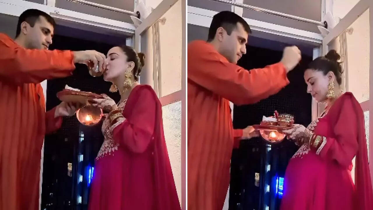 श्रद्धा आर्या ने प्रेग्नेंसी में रखा करवाचौथ का व्रत