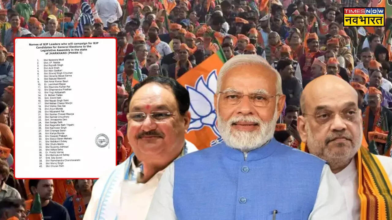 BJP Star Campaigner List