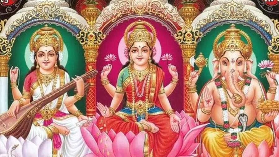 दिवाली पूजा फोटो