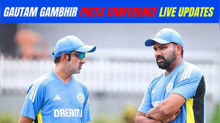 Gautam Gambhir Press Conference Highlights: ऑस्ट्रेलिया दौरे से पहले हुई प्रेस कॉन्फेंस में गंभीर ने विराट और रोहित के फॉर्म पर क्या कहा, राहुल और जुरेल पर भी बोले कोच