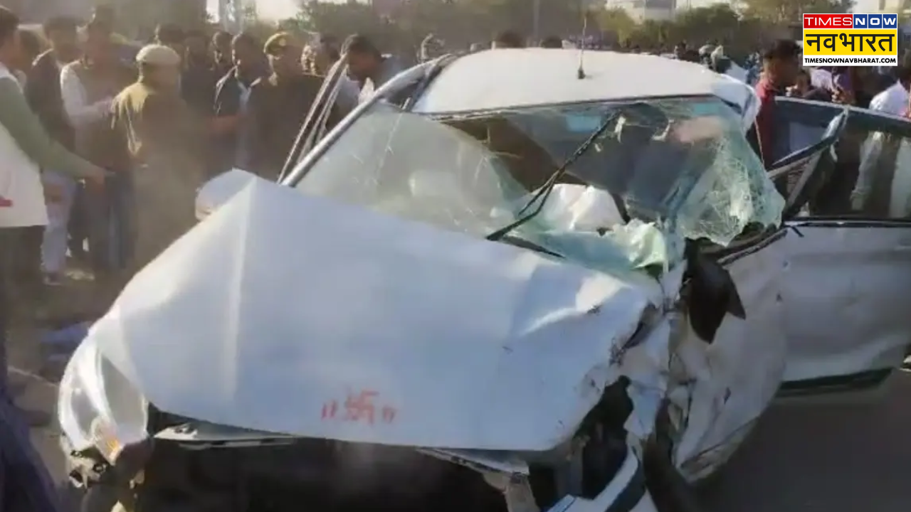 CM Bhajanlal Sharma convoy collides with Car