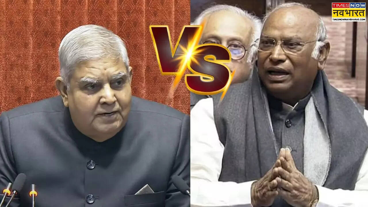 Jagdeep Dhankhar vs Mallikarjun Kharge