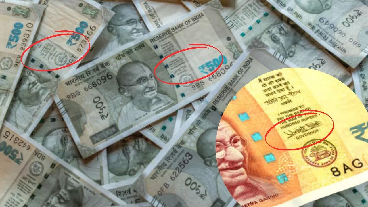 Why RBI governor signature on Indian currency notes know fact