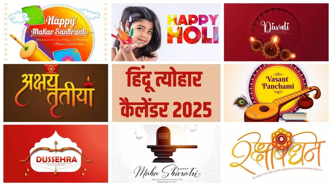 Hindu Festival Calendar 2025