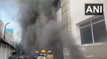 Noida Fire: सेक्टर 65 में स्थित कंपनी में लगी भीषण आग, काबू पाने में जुटी दमकल की 15 गाड़ियां