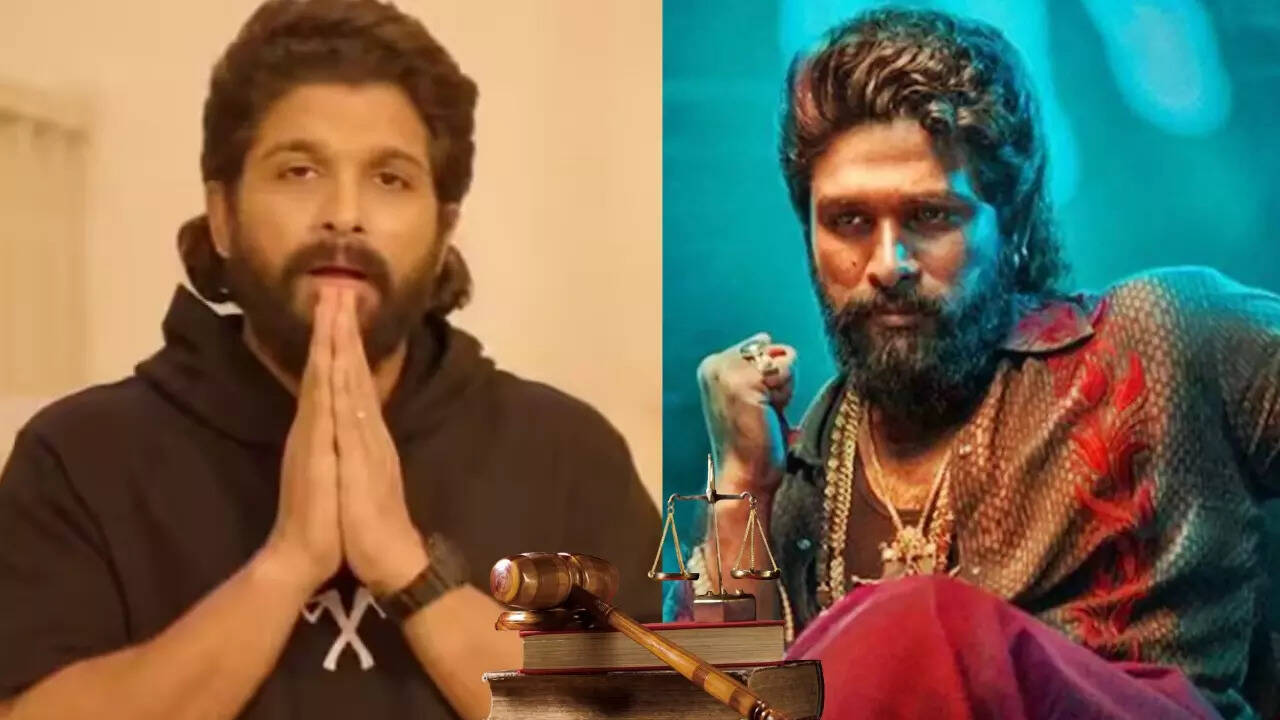 Actor Allu Arjun in Court
