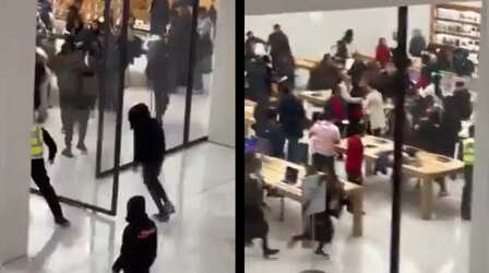 London के एप्पल स्टोर पर बदमाशों का धावा, 50 फोन चोरी कर हुए रफू चक्कर; पुलिस कर रही मामले की जांच