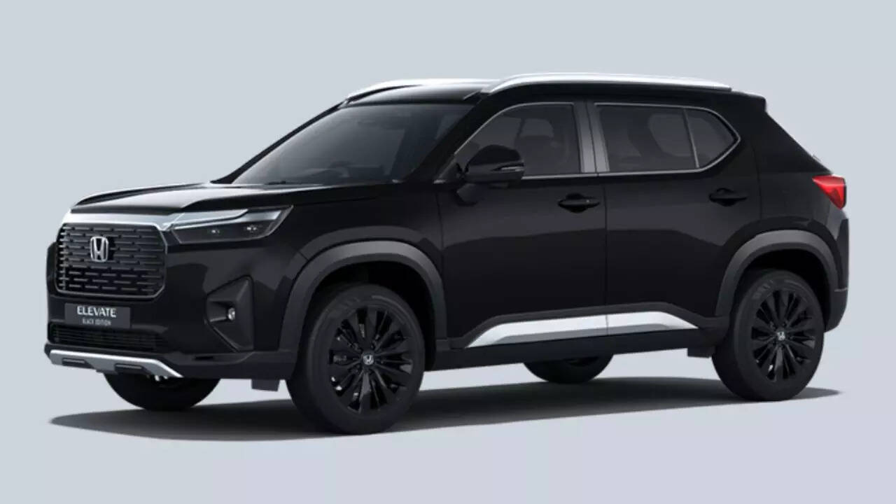 New Honda Elevate Black Edition Launched In India