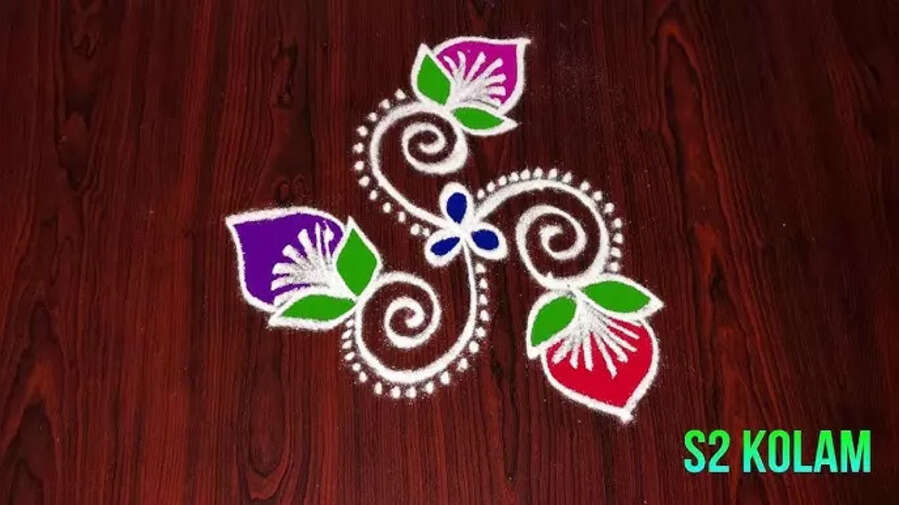 Good Morning Pongal Festival 2025 Rangoli Design Live Small Thai Pongal Rangoli For Beginners
