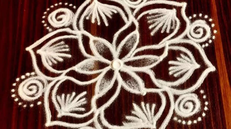 Pongal 2025 Rangoli Muggulu Designs Live पोंगल लेटेस्ट रंगोली डिजाइन