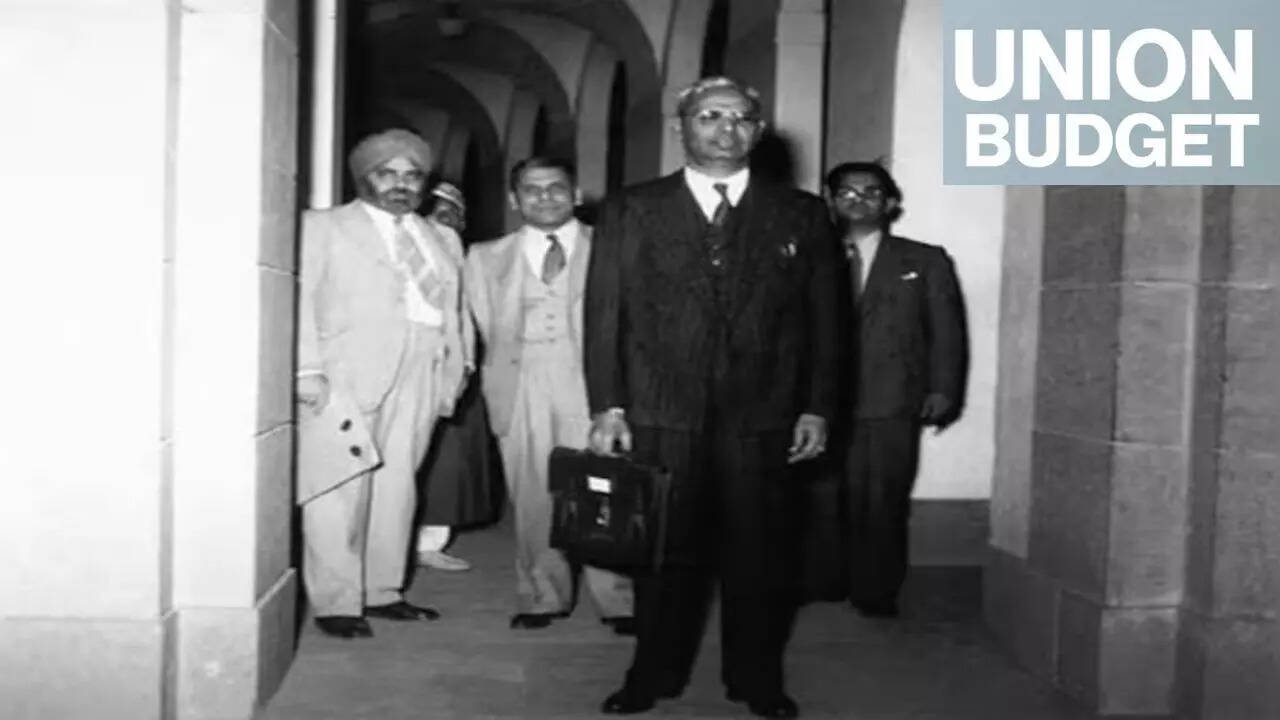 First Budget of India