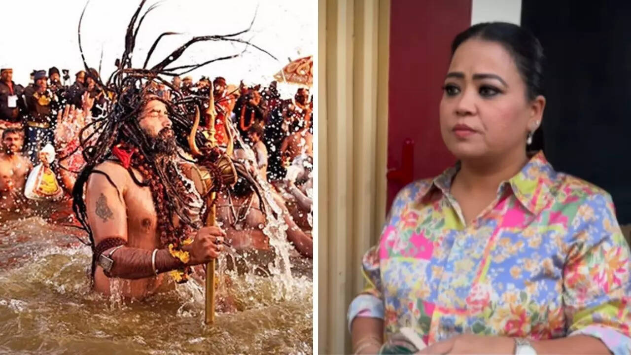 भारती सिंह ने महाकुंभ के नाम से पकड़े कान