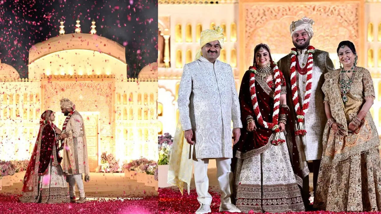 Jeet Adani Wedding Photo