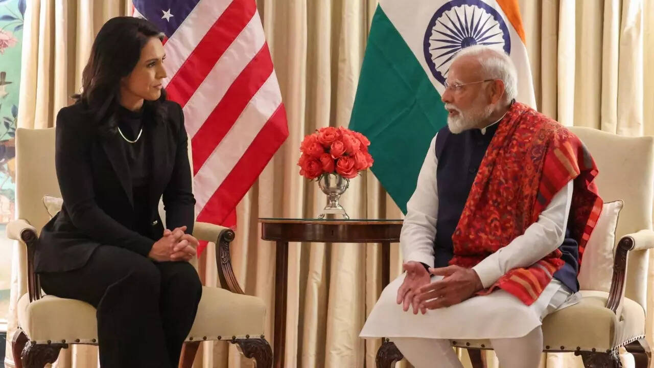 PM Modi-Tulsi Gabbard