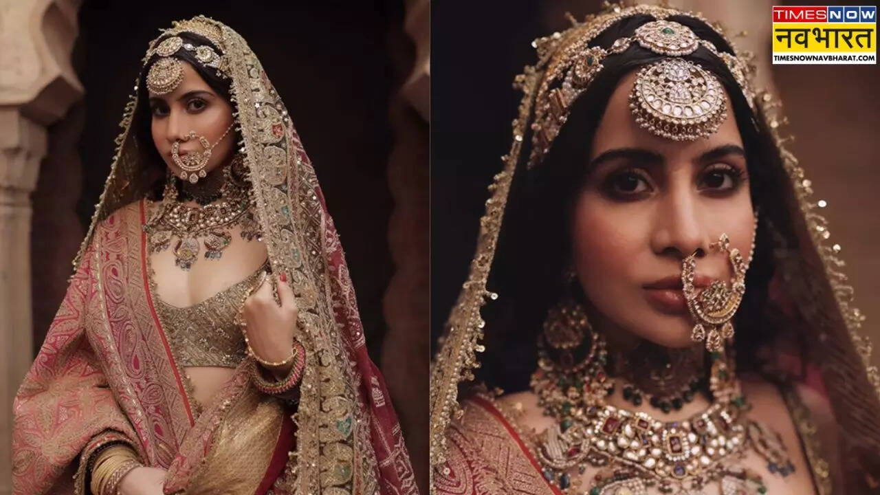Urfi Javed Bridal Look