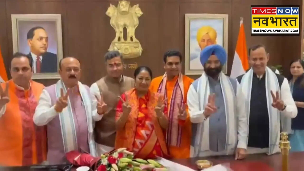 Rekha Gupta Assumes Office as Delhi CM