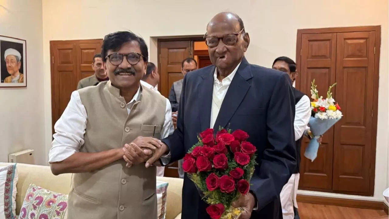 Sanjay Raut & Sharad Pawar