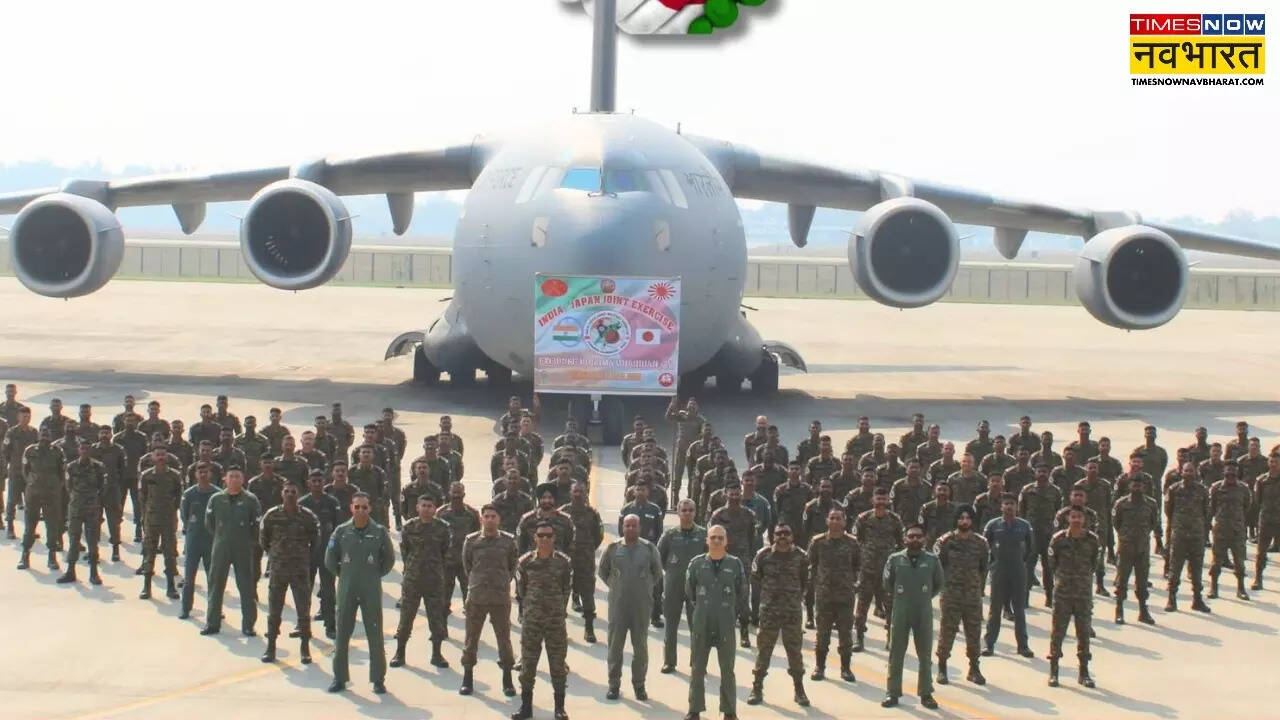 India Japan Joint Exercise Dharma Guardian 2025