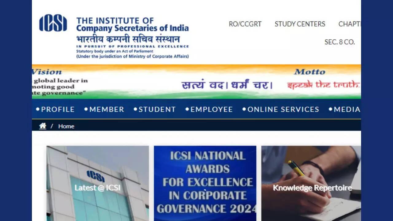 ICSI CS December Result 2024 Date
