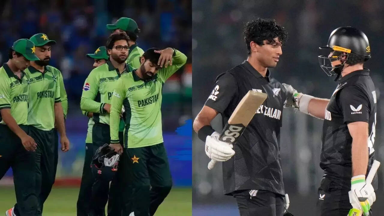 India, New Zealand, Pakistan Out, Bangladesh Out, Champions Trophy 2025 Semi Final, Champions Trophy 2025 SemiFinalist, Champions Trophy 2025 Semi Final, India semi final, New Zealand enter semi final, Rohit Sharma, Virat Kohli,