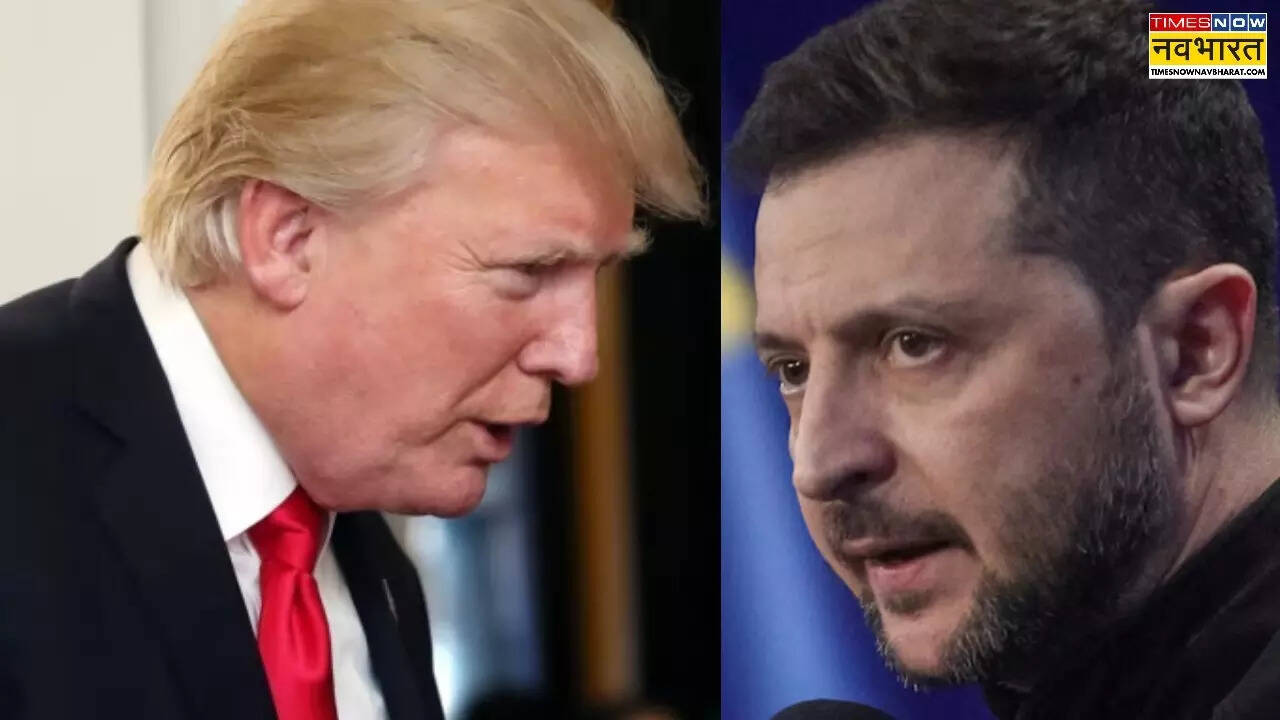 Donald Trump and volodymyr zelenskyy
