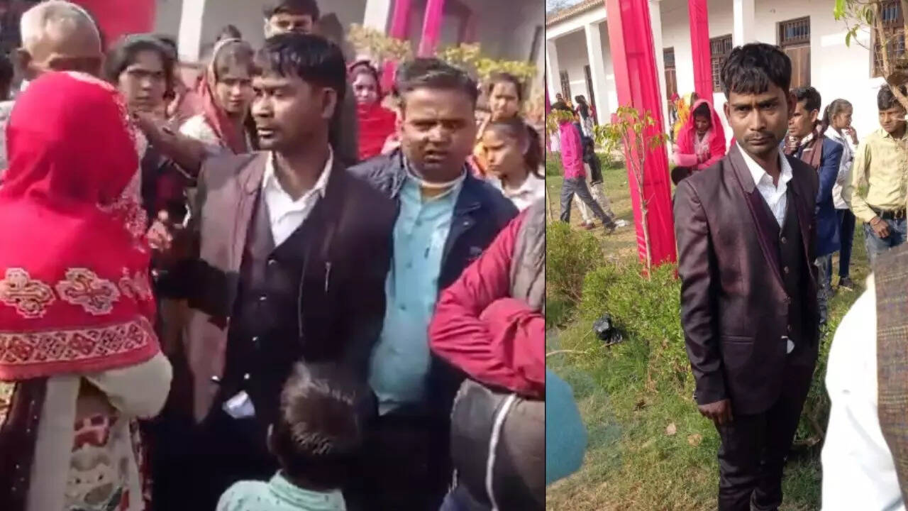 OMG! दुल्हन के साथ स्टेज पर थी सहेली, दूल्हे ने उसी के गले में डाल दी वरमाला, देखिए VIDEO