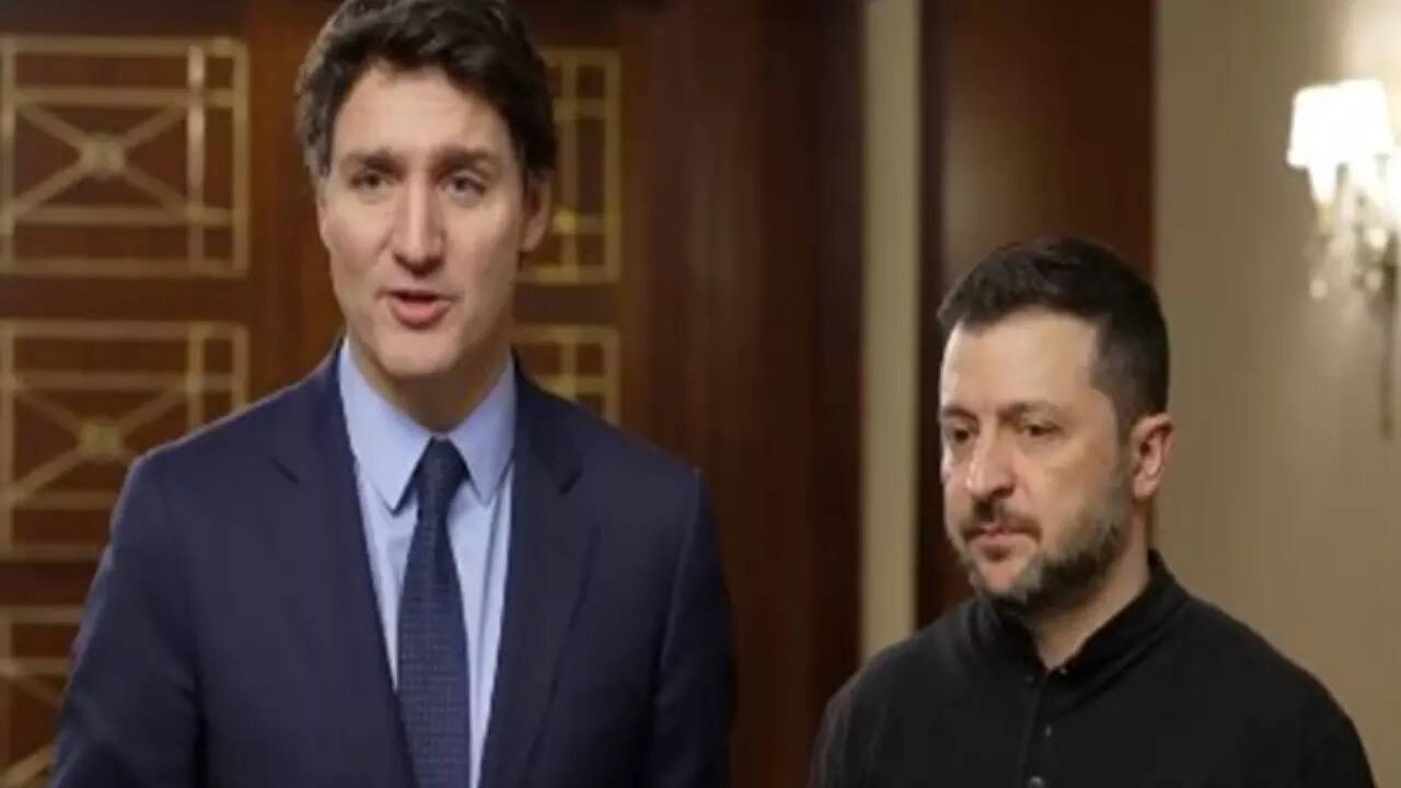 Justin Trudeau-Volodymyr Zelenskyy