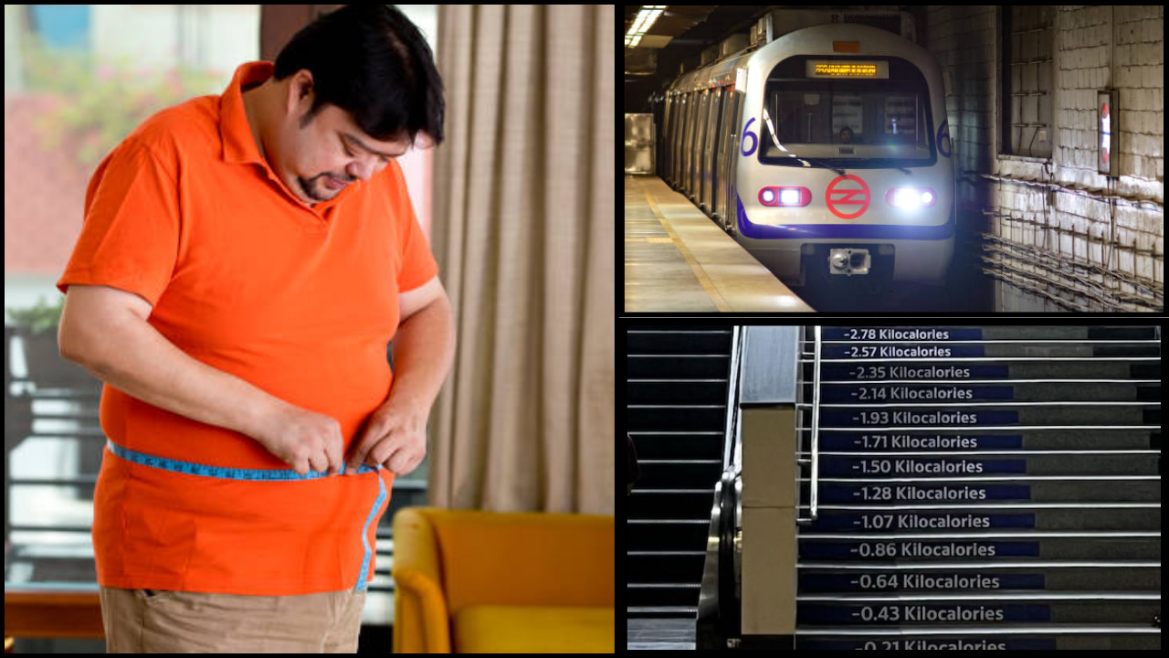 delhi metro weight loss