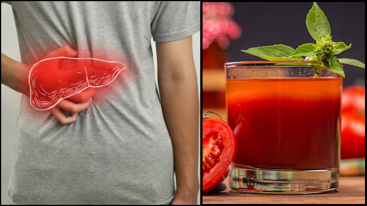 tomato juice for fatty liver