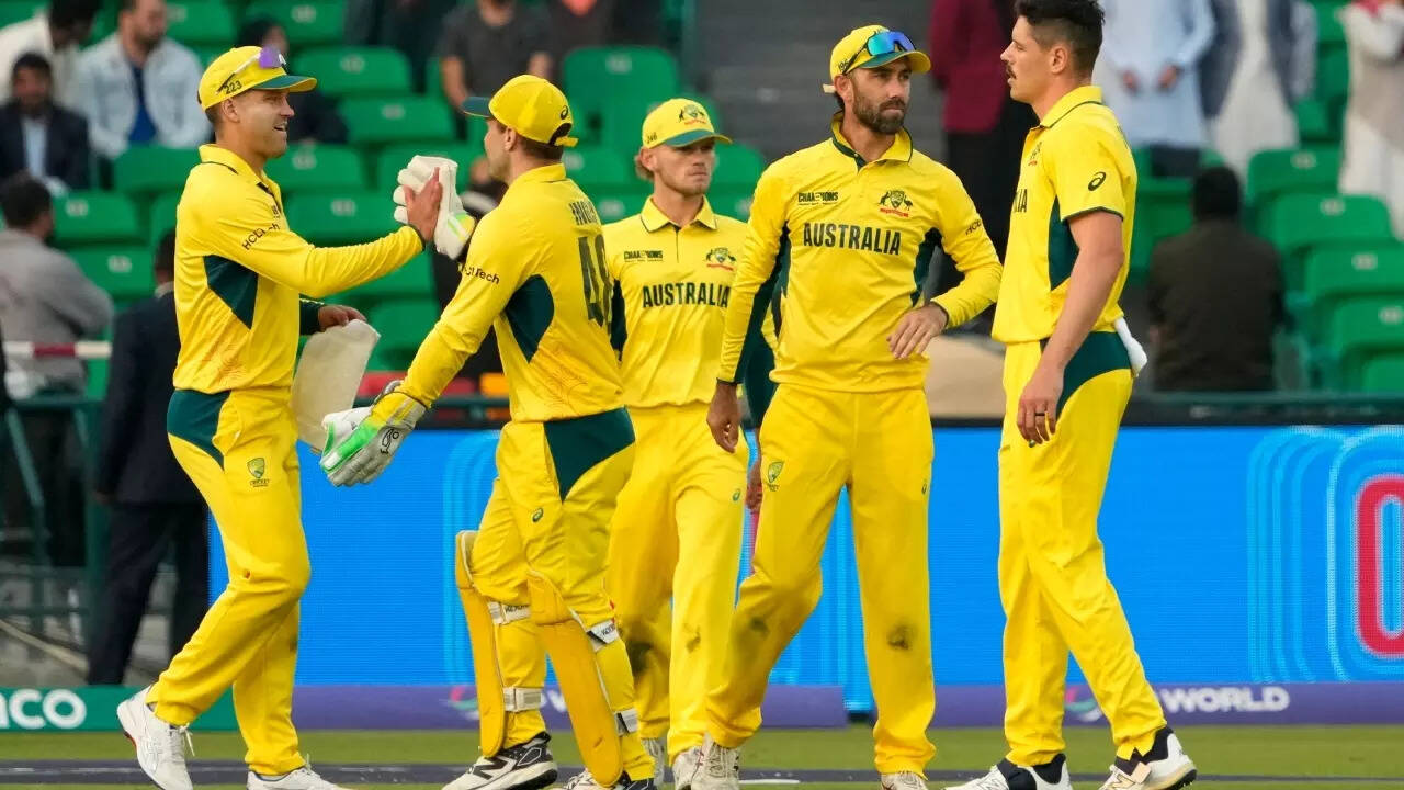 Australia training ahead of Champions Trophy semi finals