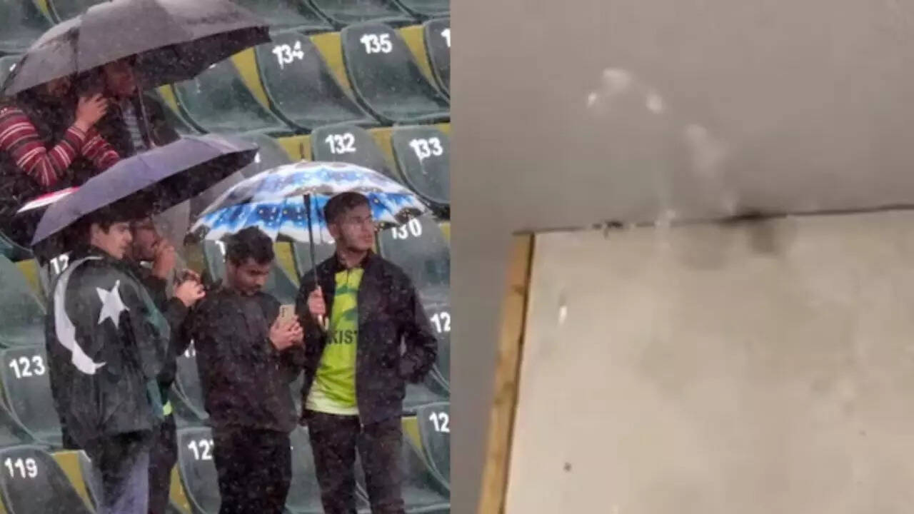 Gaddafi stadium leakage