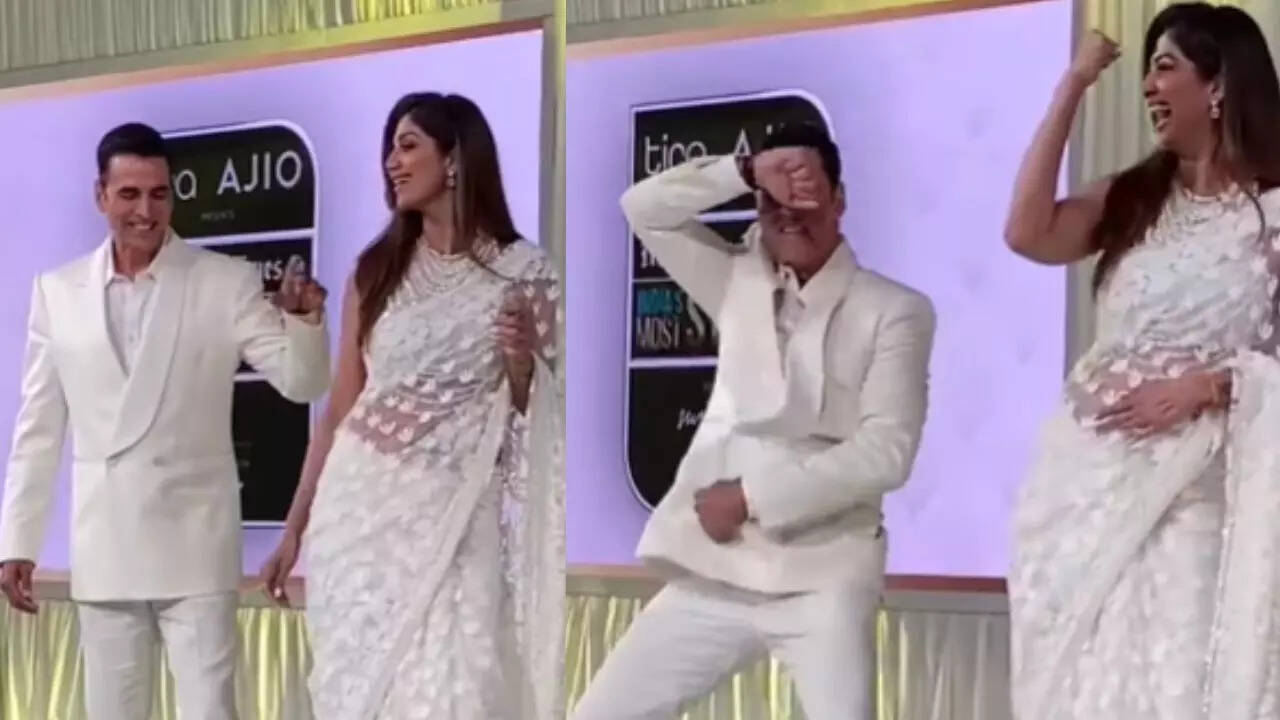 Shilpa Shetty-Akshay Kumar Dance Together