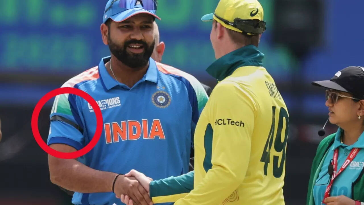 IND vs AUS Semi Final, Why Team India Is Wearing black arm band