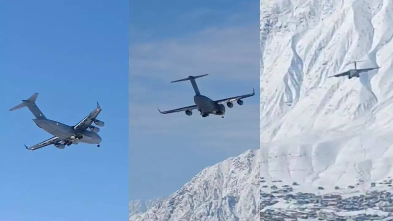 C-17 Globemaster Kargil Landing